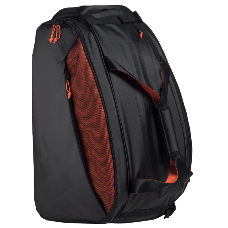 BORSA PER RACCHETTE ADIDAS MULTIGAME NERO/ARANCIONE 3.4