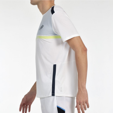 T-SHIRT BULLPADEL BILAO BIANCO