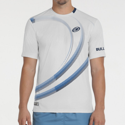 T-SHIRT BULLPADEL BEQUE BIANCO