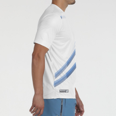 T-SHIRT BULLPADEL BEQUE BIANCO