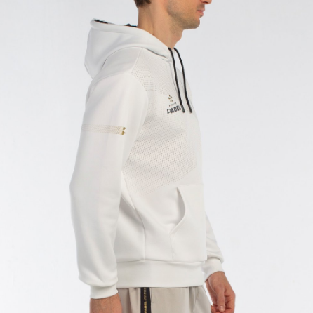 FELPA BULLPADEL BAQUE BIANCO