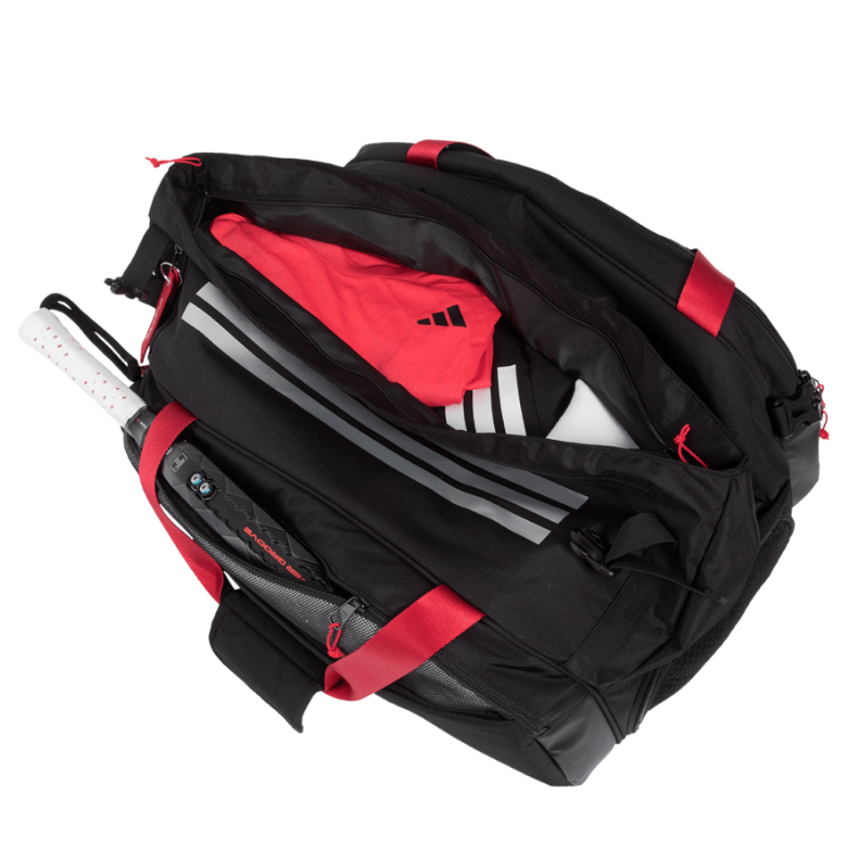 BORSA DA PADEL ADIDAS MULTIGAME NERA/ROSSA 3.4- ALE GALÁN